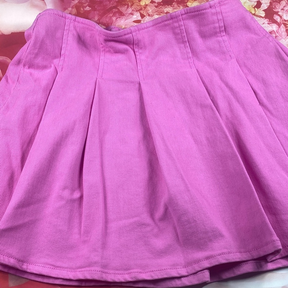 Vibrant Pink Skirt
